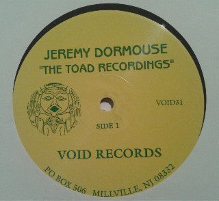 Jeremy Dormouse : The Toad Recordings (LP, Album, Ltd, RE, RM)