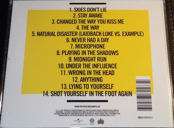 Example : Playing In The Shadows (CD, Album)