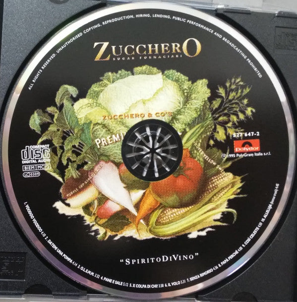 Zucchero : SpiritoDiVino (CD, Album, RE)