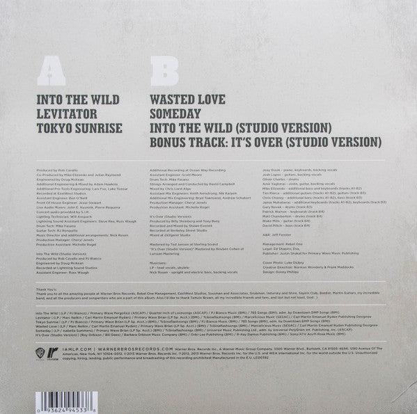 L.P. (3) : Into The Wild (Live At Eastwest Studios) (12", EP)