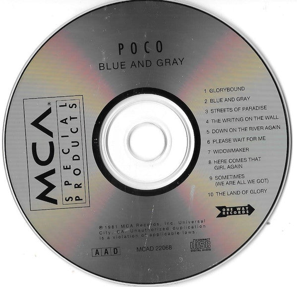 Poco (3) : Blue And Gray (CD, Album)