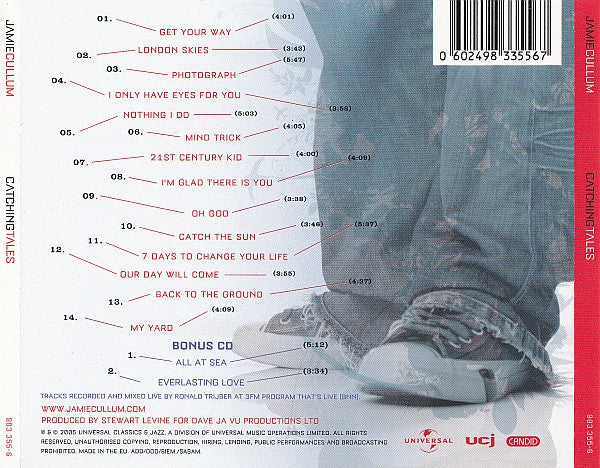 Jamie Cullum : Catching Tales (CD, Album + CD, Bon)