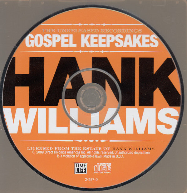 Hank Williams : Gospel Keepsakes (CD, Comp)