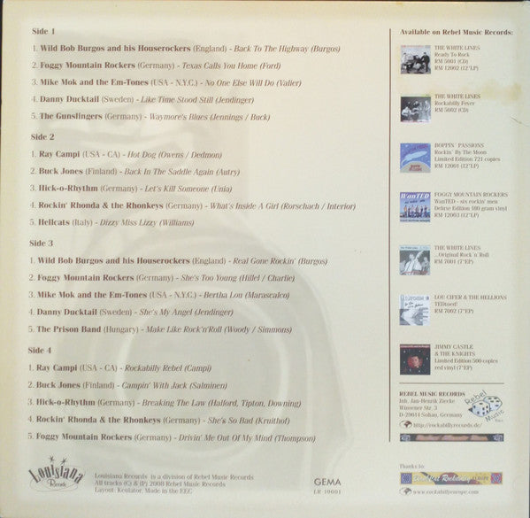 Various : Worldwide Rockabilly Vol.1 (2x10")