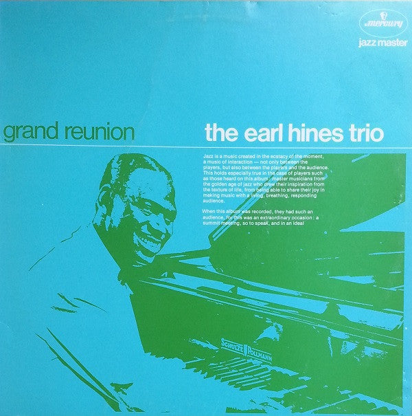 The Earl Hines Trio : Grand Reunion (LP, Album, RE)