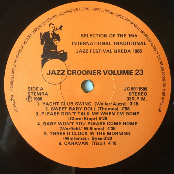 Various : Selection Of The 16th International Traditional Jazz Festival Breda 1986 (LP)