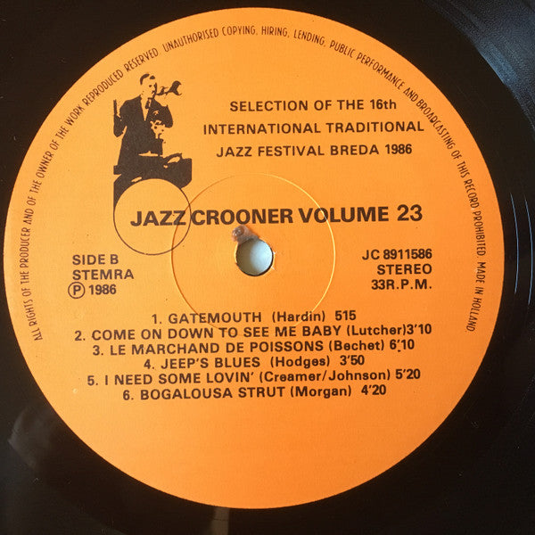 Various : Selection Of The 16th International Traditional Jazz Festival Breda 1986 (LP)