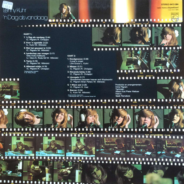 Lenny Kuhr : 'n Dag Als Vandaag (LP, Album)