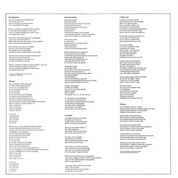 Lenny Kuhr : 'n Dag Als Vandaag (LP, Album)