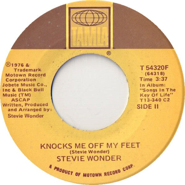 Stevie Wonder : I Ain't Gonna Stand For It (7")