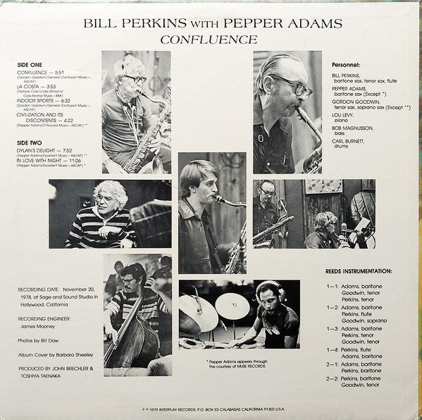 Bill Perkins : Confluence (LP)