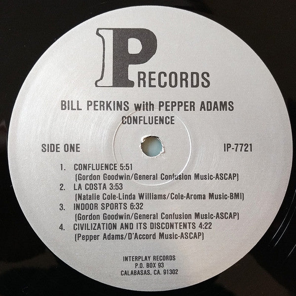 Bill Perkins : Confluence (LP)