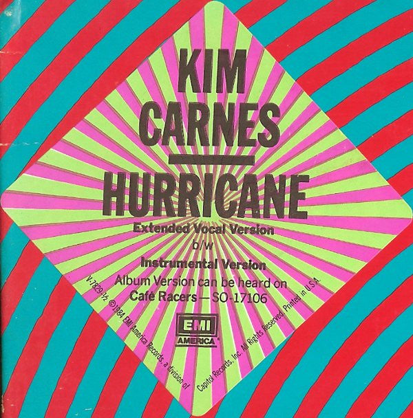 Kim Carnes : Hurricane (12")