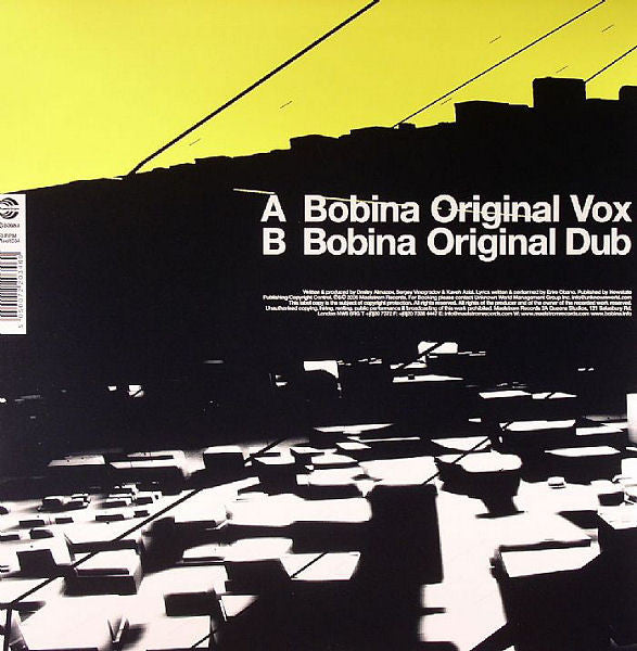 Zenon Ft. Erire : September Rain (Bobina Original Mixes) (12")