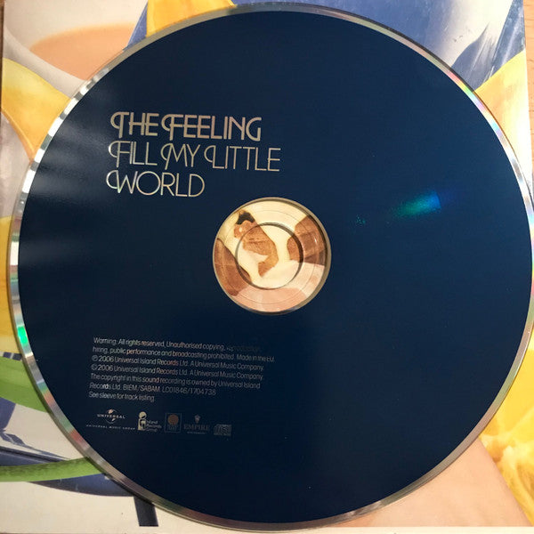 The Feeling : Fill My Little World (CD, Single, Car)