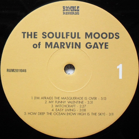 Marvin Gaye : The Soulful Moods Of Marvin Gaye (LP, Album, RE)