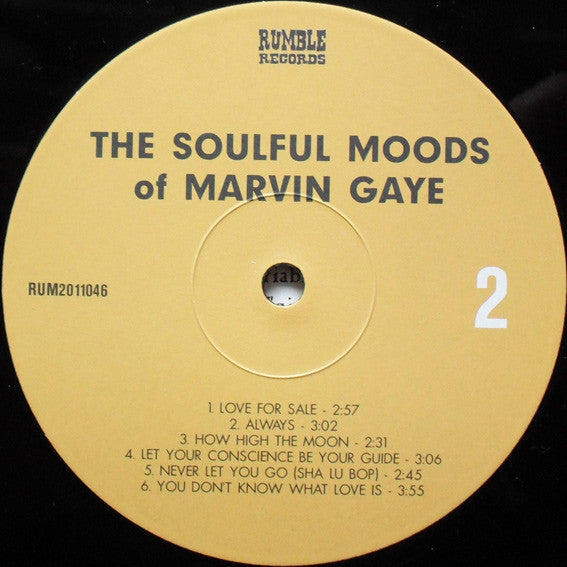 Marvin Gaye : The Soulful Moods Of Marvin Gaye (LP, Album, RE)