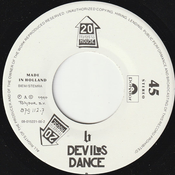 20 Brothers House : Katy (7", Single)