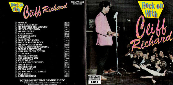 Cliff Richard : Rock On With Cliff Richard (CD, Comp, Mono)