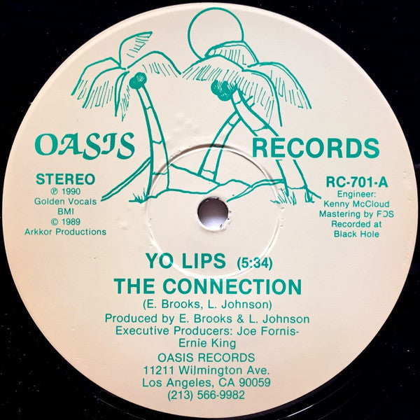 The Connection (8) : Yo Lips / Free Your Mind (12")