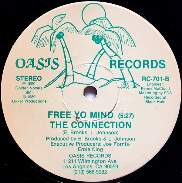 The Connection (8) : Yo Lips / Free Your Mind (12")