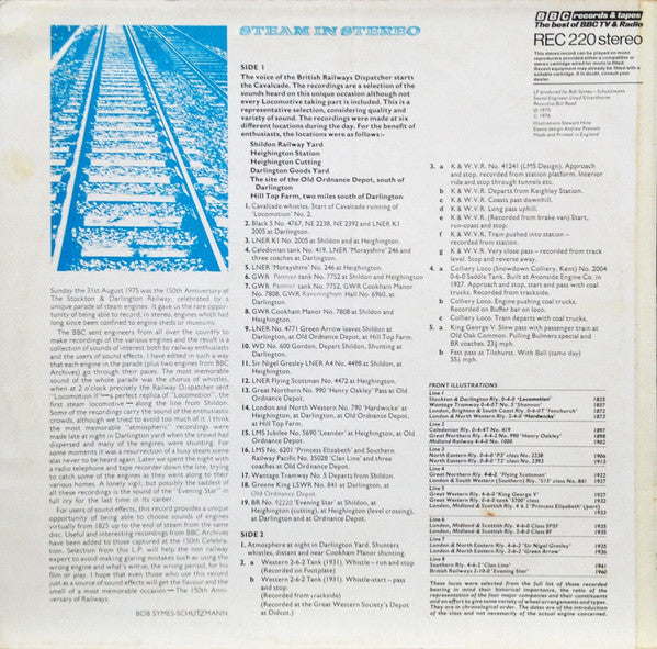 No Artist : Steam In Stereo (LP)