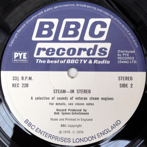 No Artist : Steam In Stereo (LP)