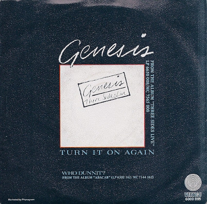 Buy Genesis : Turn It On Again (Live) (7