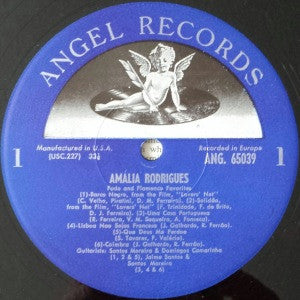 Amalia Rodrigues* : Fado And Flamenco Favorites (LP, Album)