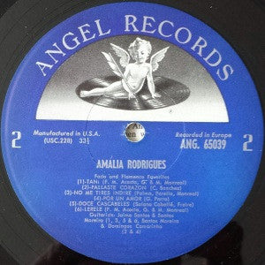 Amalia Rodrigues* : Fado And Flamenco Favorites (LP, Album)