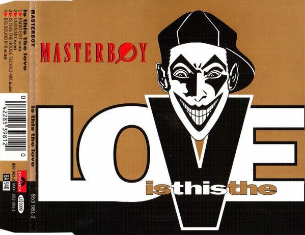 Masterboy : Is This The Love (CD, Maxi)