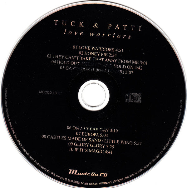 Tuck & Patti : Love Warriors (CD, Album)
