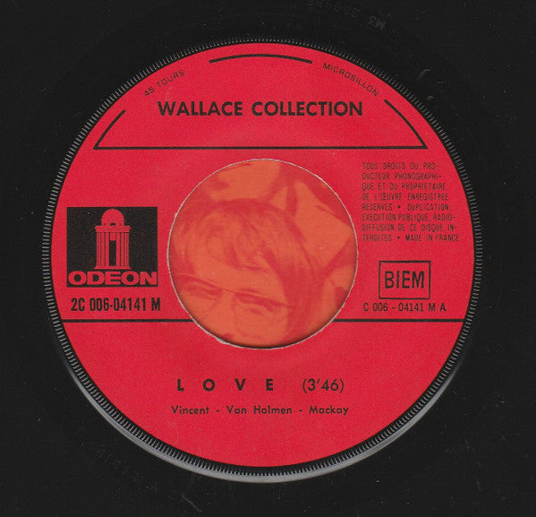 Wallace Collection : Love / Fly Me To The Earth (7", Single)