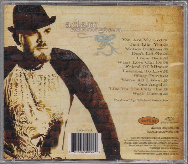 Adam Cunningham : Adam Cunningham (CD, Album)