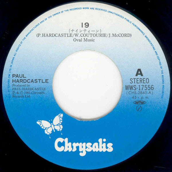 Paul Hardcastle : 19 (7")