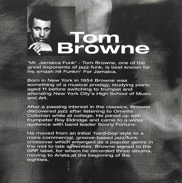 Tom Browne : Funkin' For Jamaica (CD, Comp)