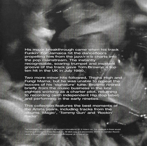 Tom Browne : Funkin' For Jamaica (CD, Comp)