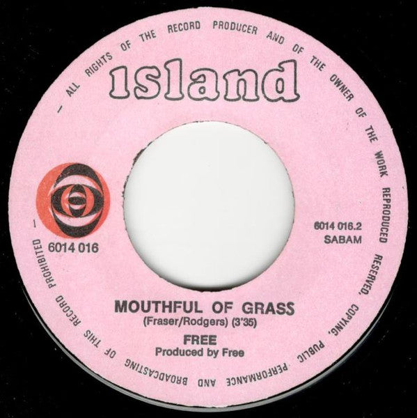 Free : All Right Now (7", Single)