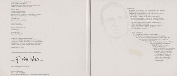 Florian Wolff : Catching Up, Standing Still (CD, Album)