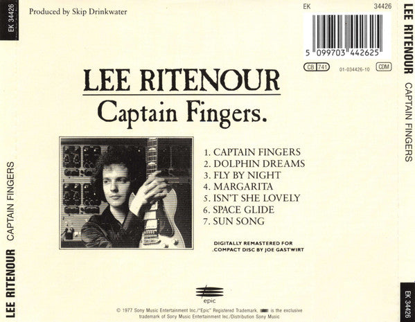 Lee Ritenour : Captain Fingers (CD, Album, RE, RM)