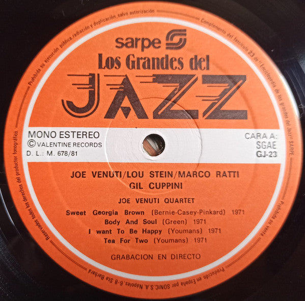 Joe Venuti, Lou Stein : Los Grandes Del Jazz 23 (LP, Album)