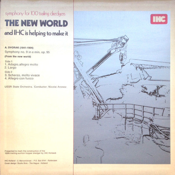 Antonín Dvořák : Symphony For 100 Trailing Dredgers. The New World (LP, Album)