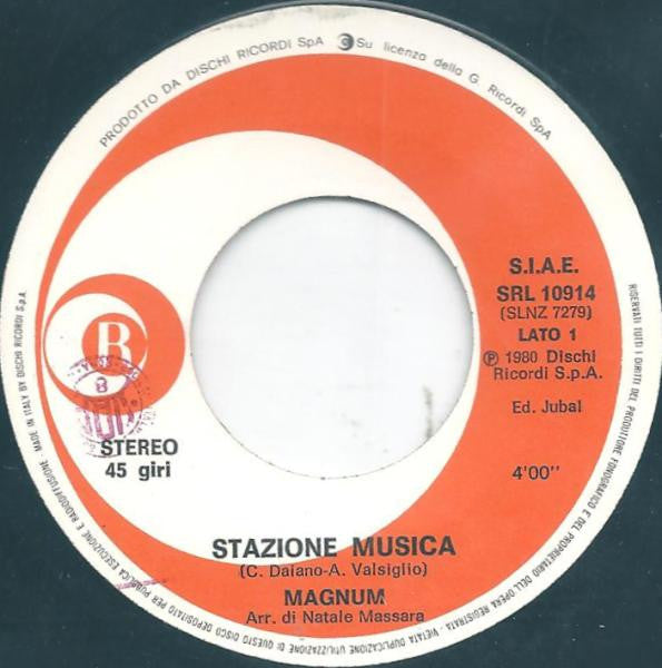 Magnum (9) : Stazione Musica (7")