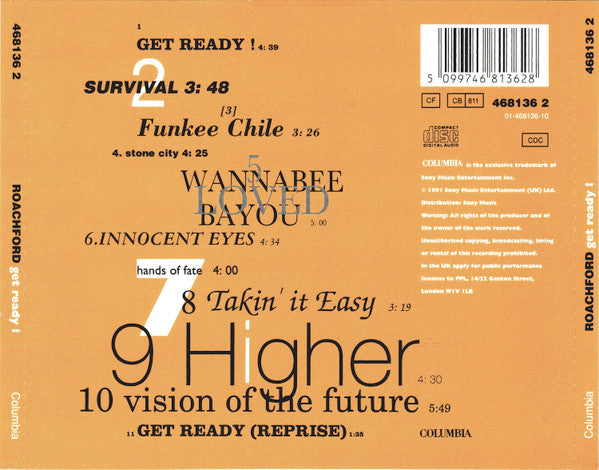 Roachford : Get Ready ! (CD, Album)