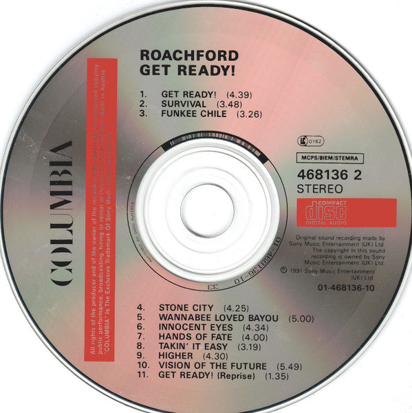 Roachford : Get Ready ! (CD, Album)