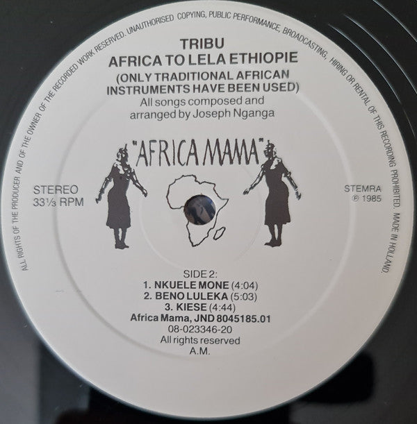 Tribu (7) : Africa To Lela Ethiopie (LP, Album)