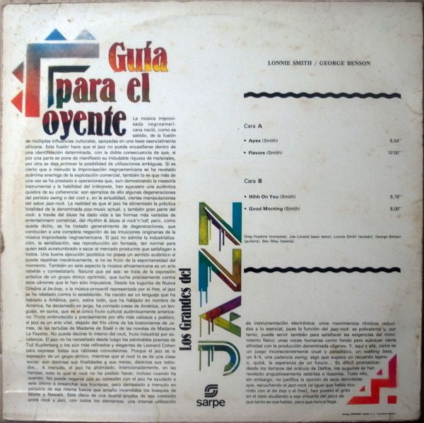 Lonnie Smith, George Benson : Los Grandes Del Jazz 32 (LP, Album)