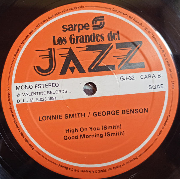Lonnie Smith, George Benson : Los Grandes Del Jazz 32 (LP, Album)