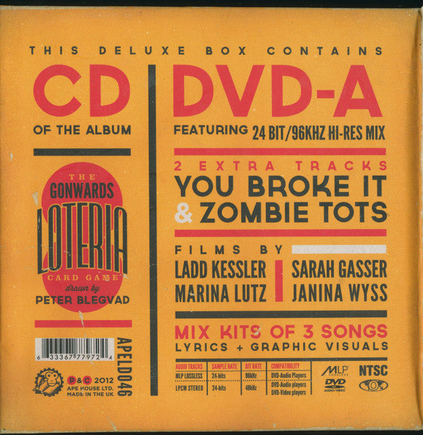 Peter Blegvad & Andy Partridge : Gonwards - Limited Box Set Edition (CD, Album + DVD-A, Album + Box, Club, Ltd)