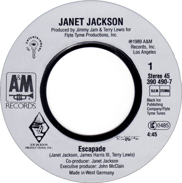 Janet Jackson : Escapade (7", Single)